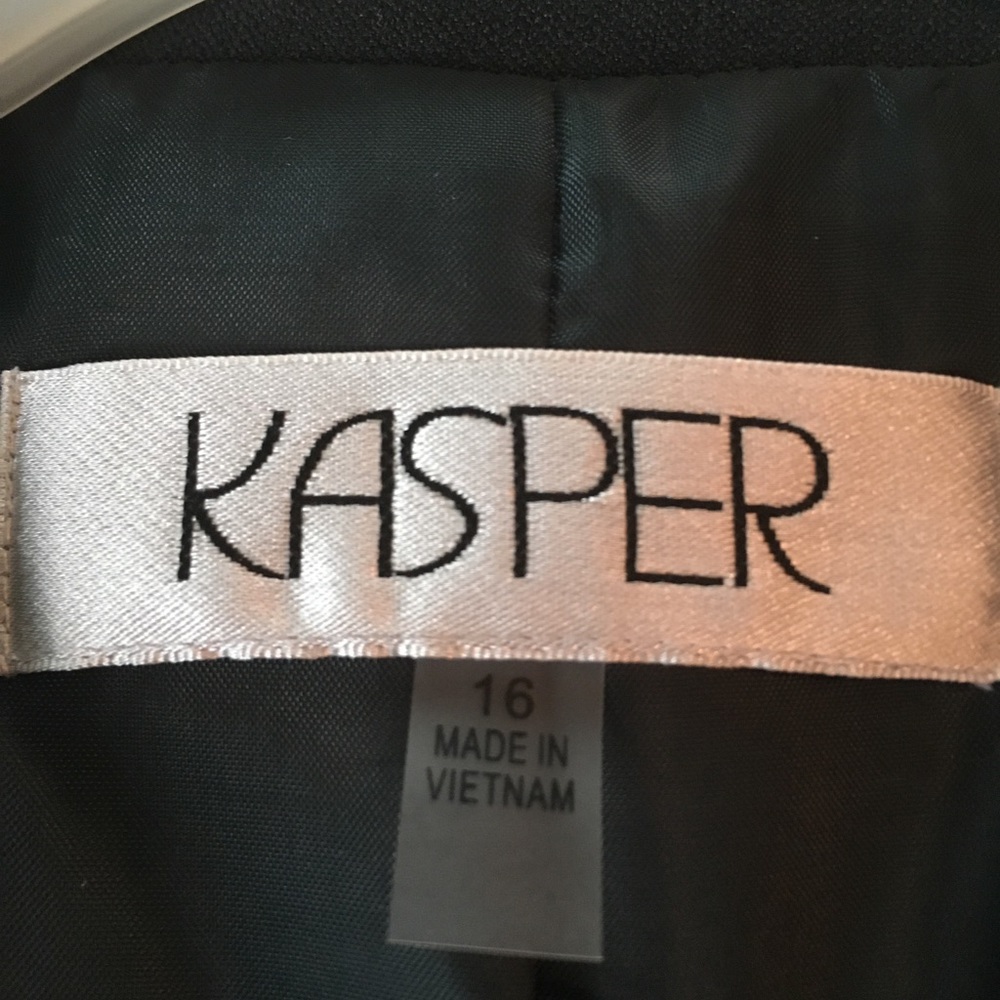 Green Kasper Suit Jacket